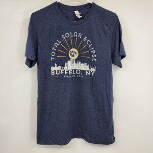 Total Solar Eclipse Buffalo New York April 8th 2024 Short Sleeve Tee Shirt Mediu